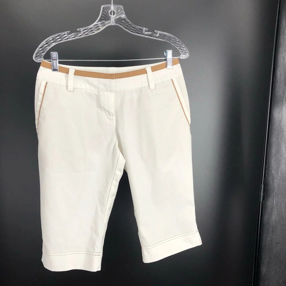 Adidas Climalite white golf shorts 2 Xs EUC - Picture 1 of 5
